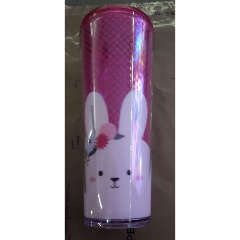 Starbucks Lunar New Year 2023 Year of the Rabbit 24oz Bunny Pink NO STRAW